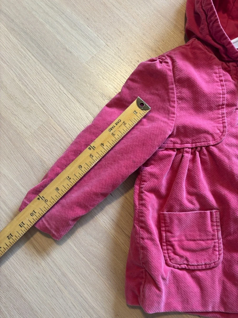 Gymboree Pink Hooded and Lined Corduroy Kids Jacket -306sku